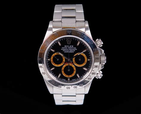 rolex daytona seriale n 1992nero patrizzi dial